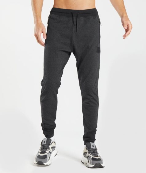 Men's Gymshark Retake Knit Jogger Black | NZ 6VPNIL